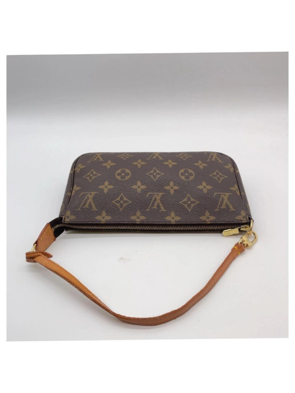 Auth Louis Vuitton Monogram Pochette Accessoires & Cles Coin case Set 2 - Picture 6 of 16